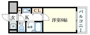 プレサンス梅田西の物件間取画像